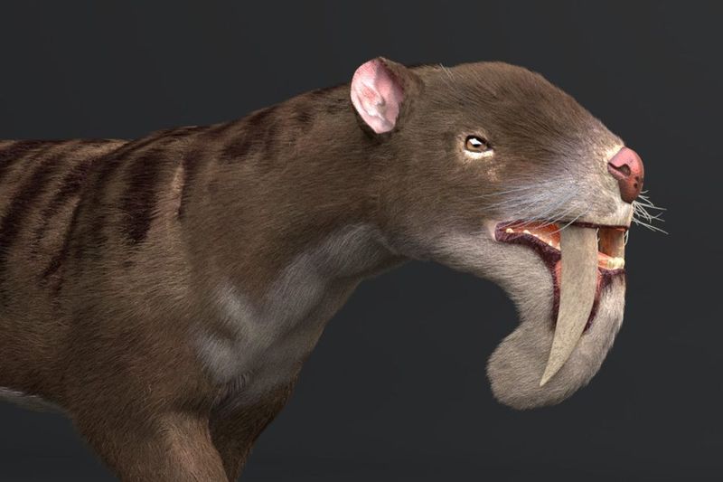 The Saber-Toothed Marsupial