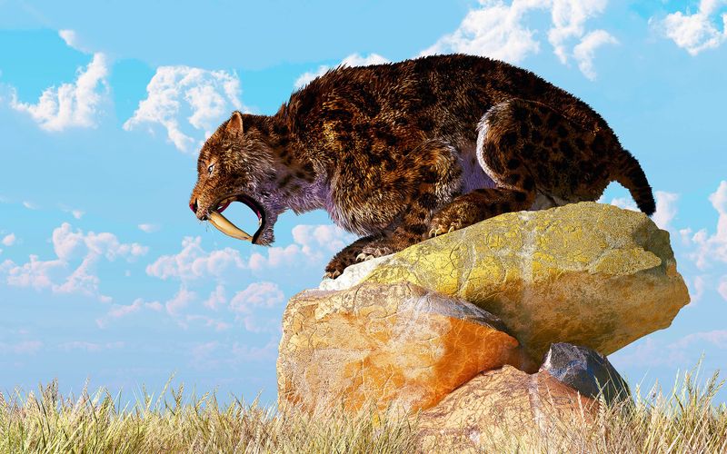 Saber-Toothed Cats Roamed The Texas Plains