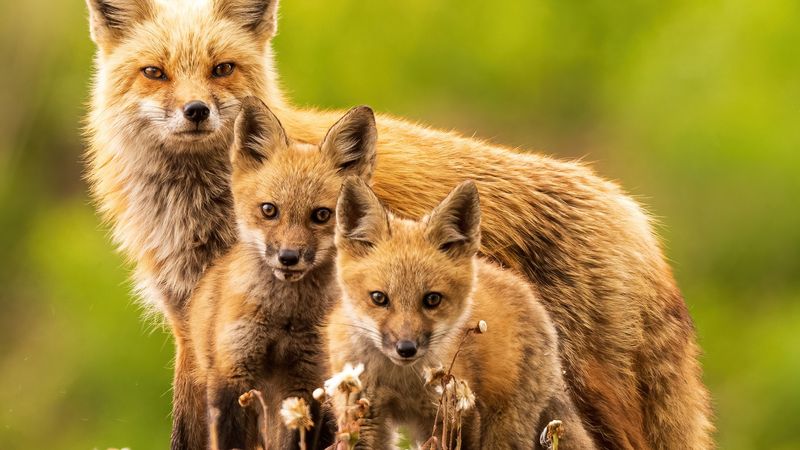 Red Foxes: Playful Forest Friends