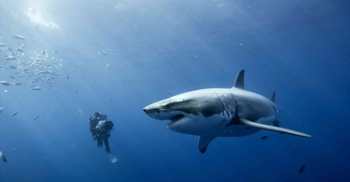 Scientists Discover A Massive Great White Shark Feeding Ground