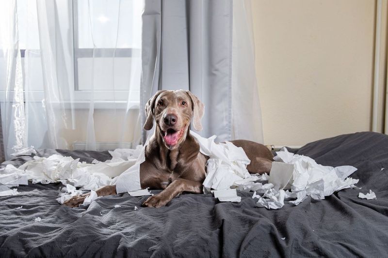 Weimaraners Suffer From Severe Separation Anxiety