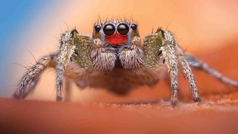 Spiders Calculating Trajectory Physics
