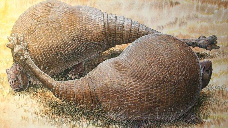 Living Tanks: Glyptodonts Rolled Through Florida