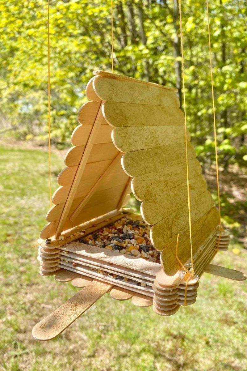 Popsicle Stick Platform