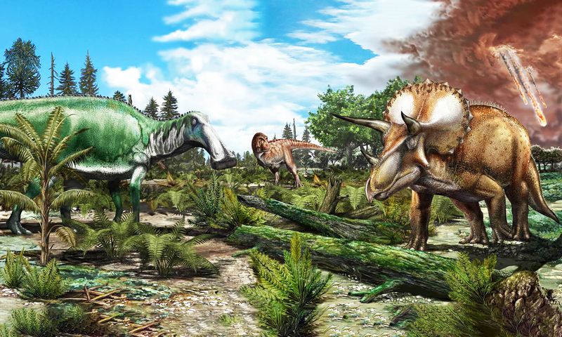 The End Of The Dinosaur Age Was Gradual