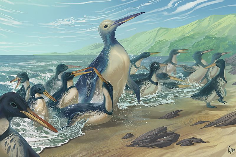 Prehistoric Penguin Taller Than Humans
