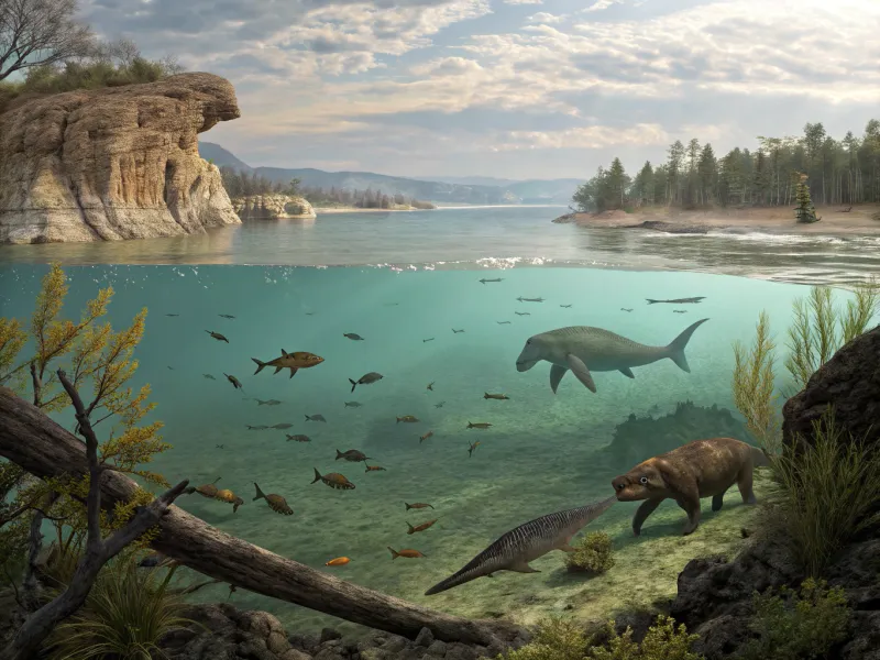 Ancient Ocean Above Kentucky