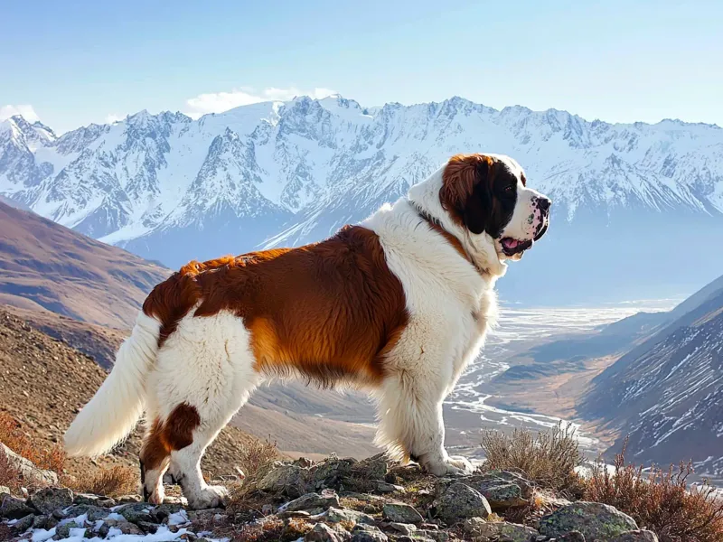 Mountain Miracle Workers: Saint Bernards