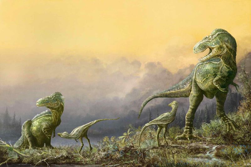 Potential Predators: Looking Over Its Shoulder