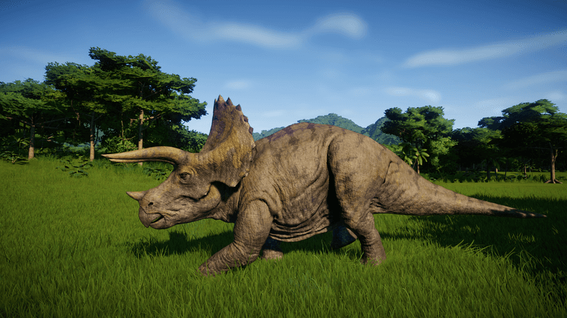 Triceratops: The Three-Horned Face