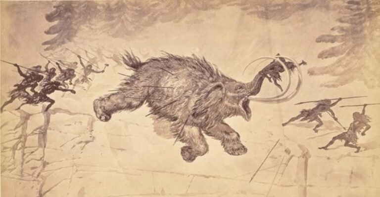 Archaeologists Find 25,000-Year-Old Mammoth Rib Pierced With An Arrow From Early Human Hunters