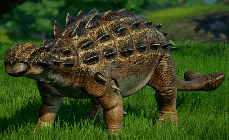 Walking Tank Of The Cretaceous