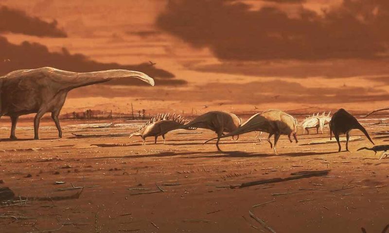 Insights Into The Jurassic Ecosystem From Fossilized Footprints