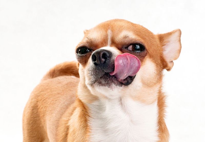 Lip Licking And Yawning