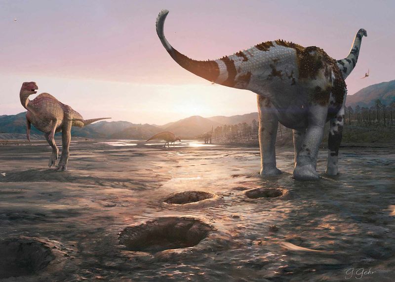 How Footprints Help Scientists Understand Dinosaur Behavior