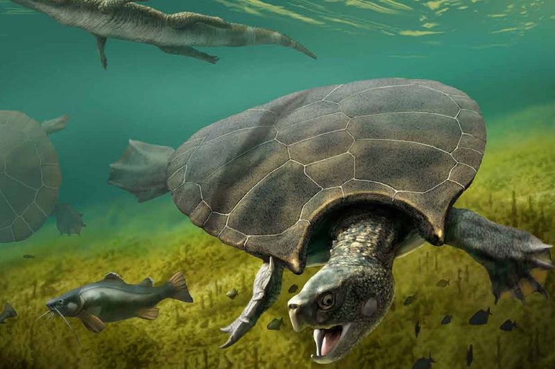 Sea Turtle Fossil Dates Back 75 Million Years
