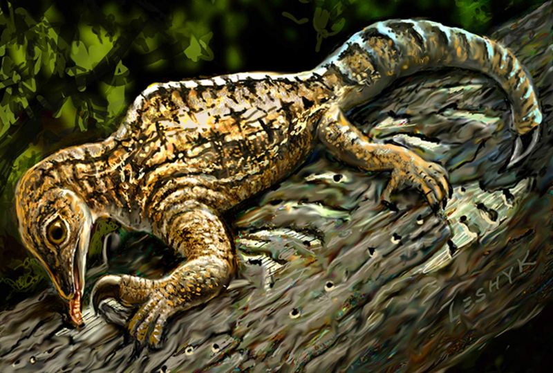 Drepanosaurus – The Reptile With Built-In Gardening Tools