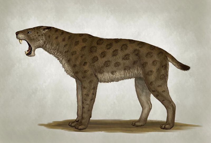 Homotherium: The Scimitar Cat That Ruled Open Plains