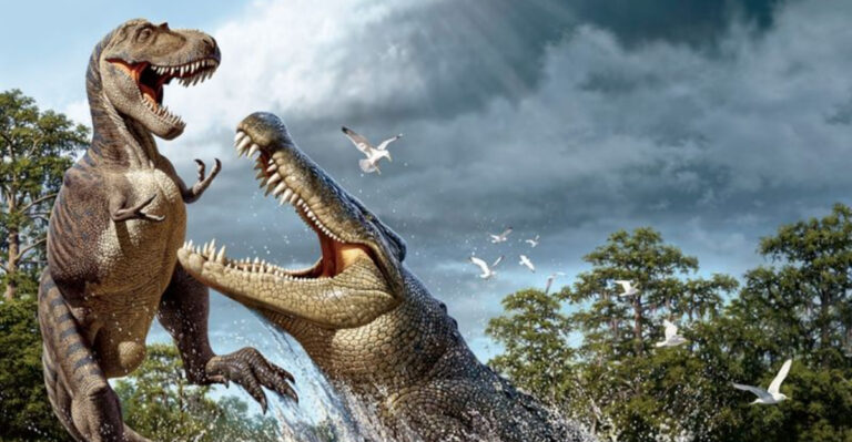 Supersized Dinosaur-Eating Crocodiles Evolved Every Time They Had The Chance