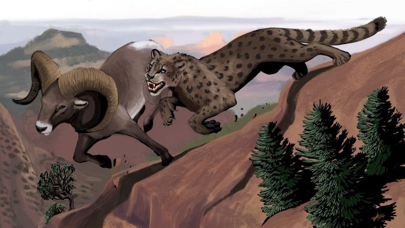 American Cheetahs Racing Across Western Plains