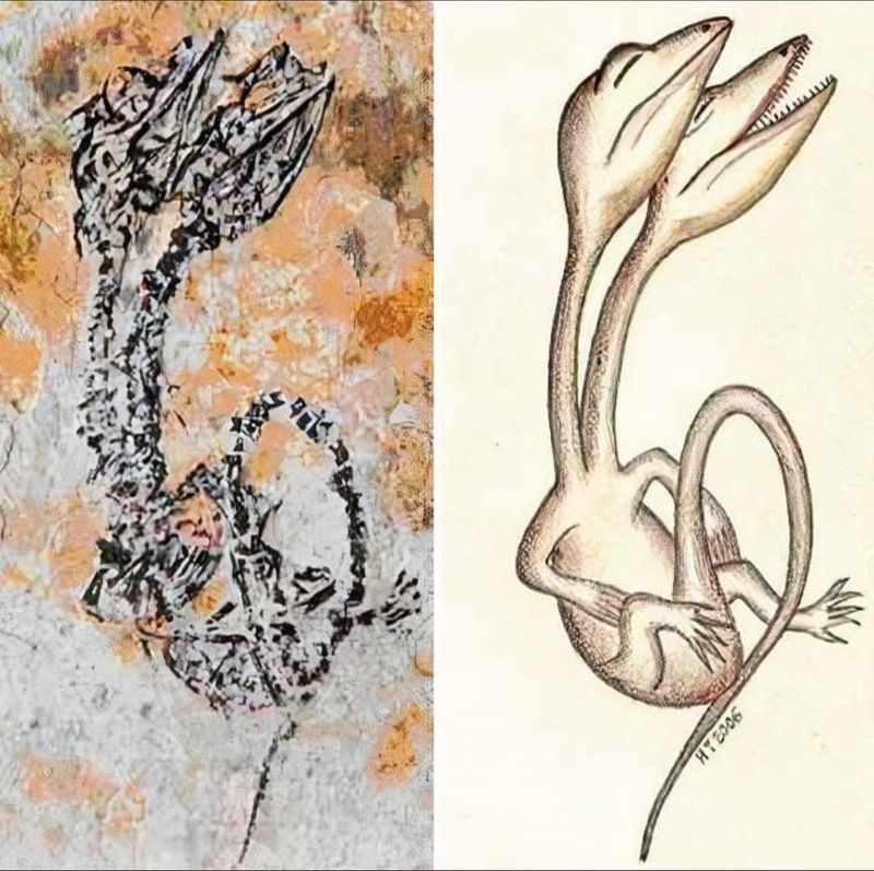 Oldest Known Two-Headed Animal Was Found Here
