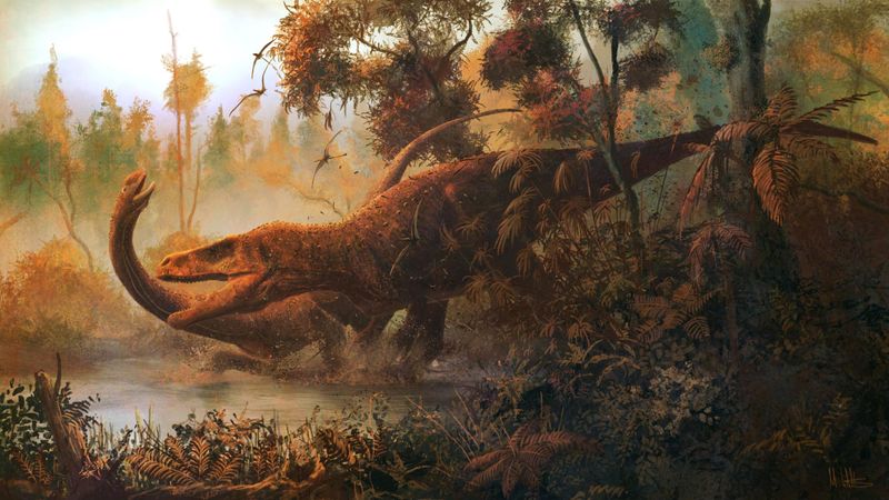 The Dinosaurs Behind The Tracks: Cetiosaurus And Megalosaurus