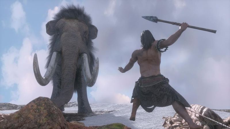 How The Arrowhead Penetrated The Mammoth's Thick Skin