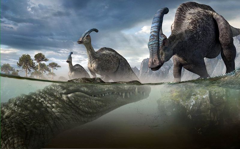 They Fed On Large Dinosaurs That Came Too Close To The Shore