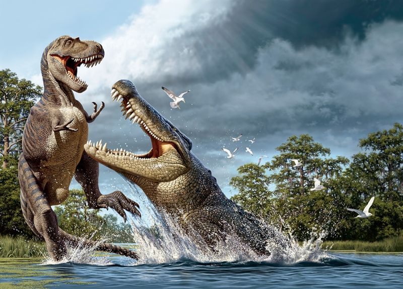 Even Tyrannosaurs May Have Fallen Victim To These Ancient Crocs