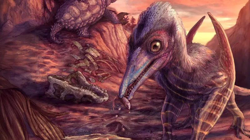 The Discovery Of The Ash-Winged Dawn Goddess Pterosaur