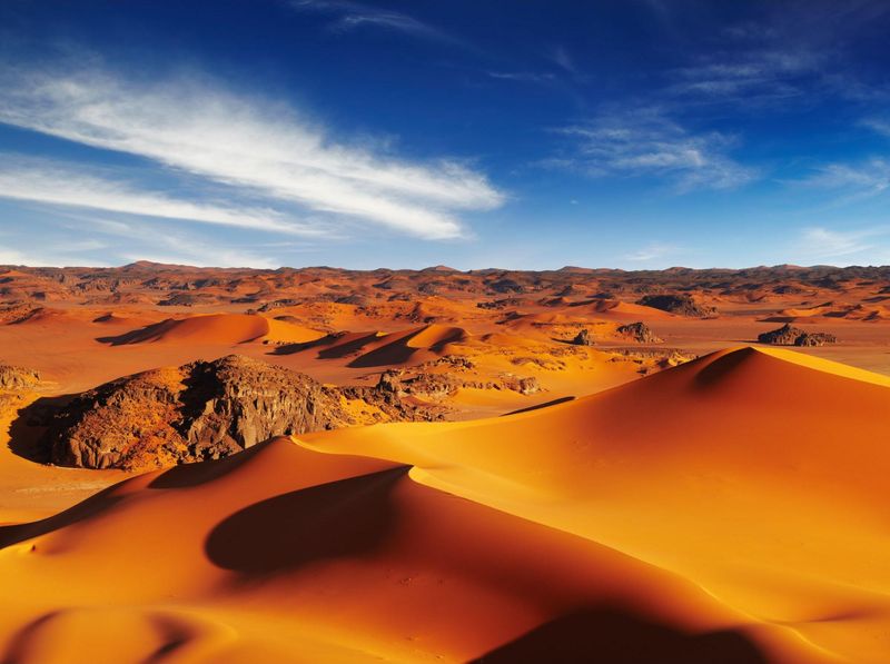The Sahara Desert Created A Barrier