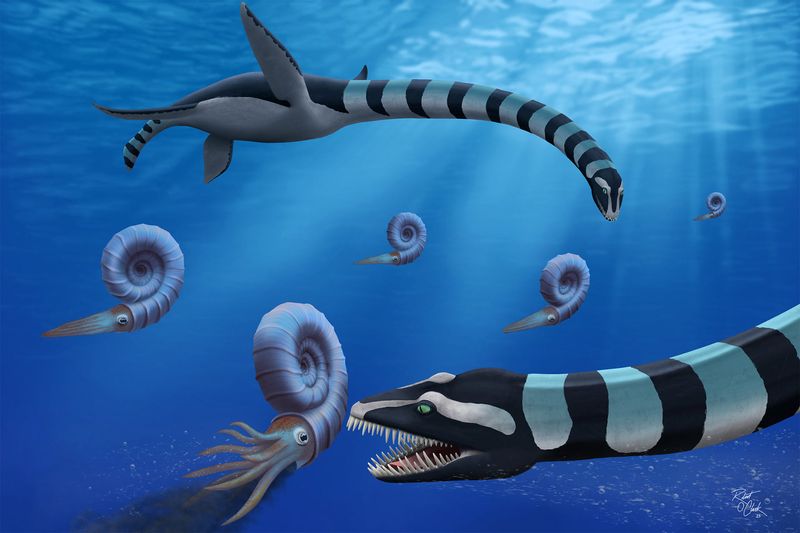 Long Neck Contained Over 36 Vertebrae For Agile Hunting