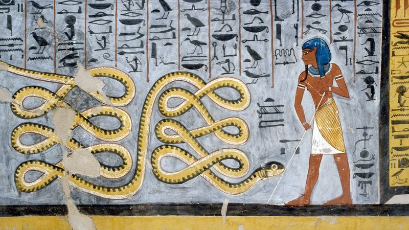 Egyptian Serpent Gods And Primeval Chaos